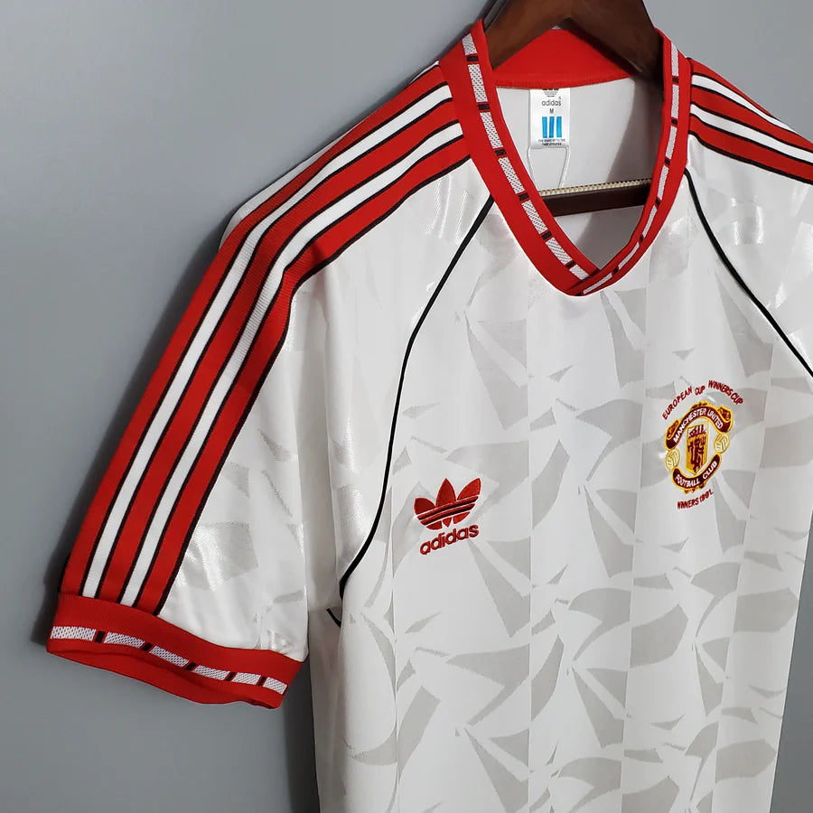 Maillot football Manchester United exterieur 1991