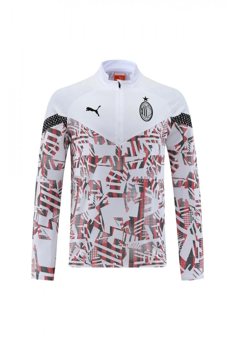 Survêtement Milan AC blanc/noir 2022/23