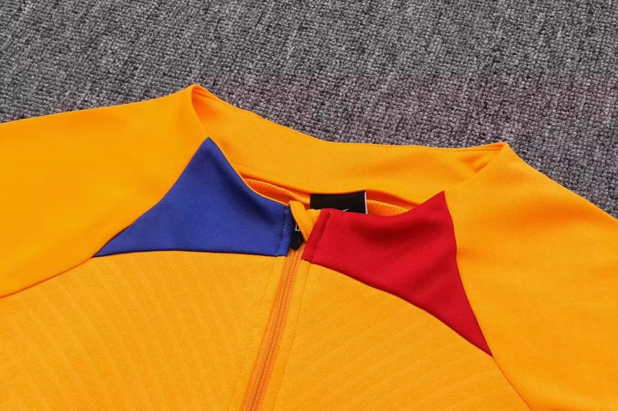Survêtement FC Barcelone Barcelona orange/noir 2022/23