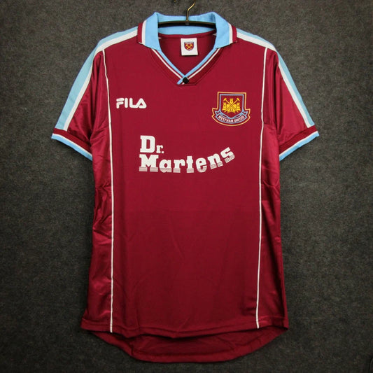 Maillot football West Ham domicile 1999/01
