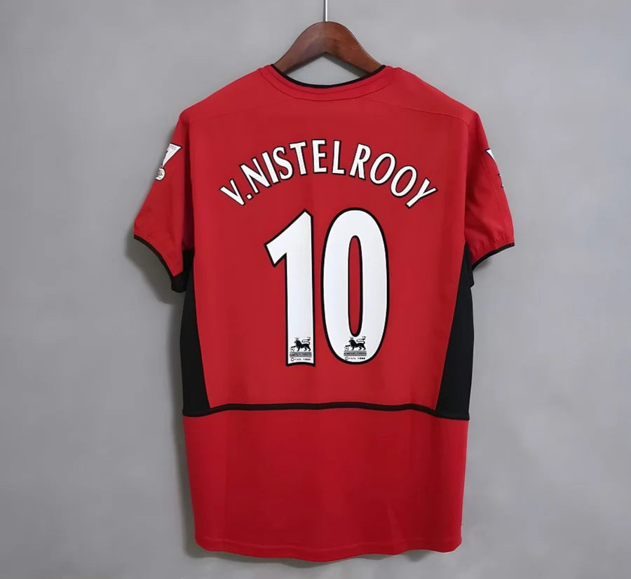 Maillot Manchester United VAN NISTELROOY domicile 2002/04