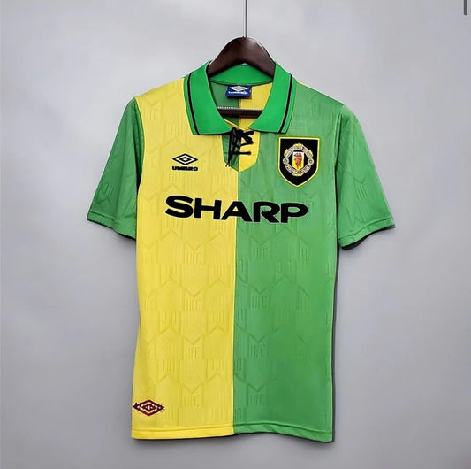 Maillot Manchester United exterieur KEANE 1992/94