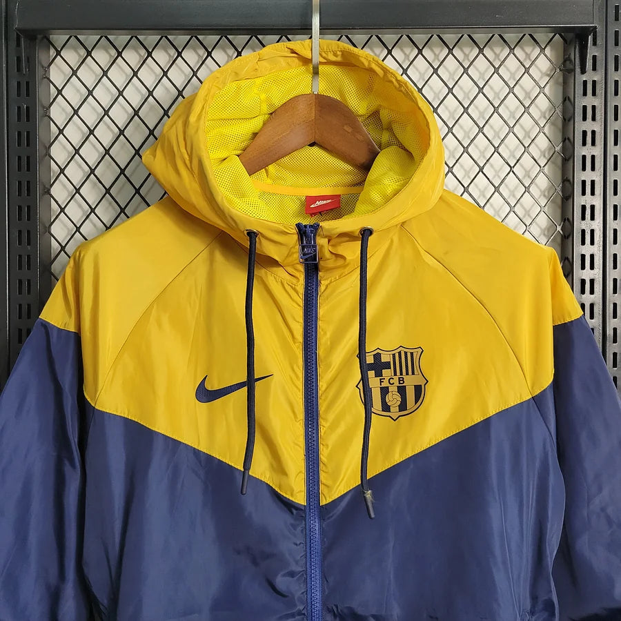 Veste coupe-vent FC Barcelone/Barcelona bleu/jaune 2024/25