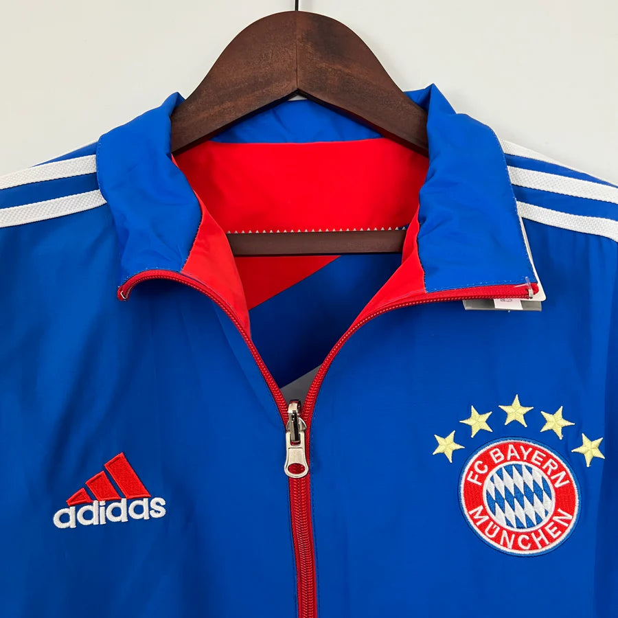 Veste coupe-vent Bayern Munich réversible bleu 2023/24