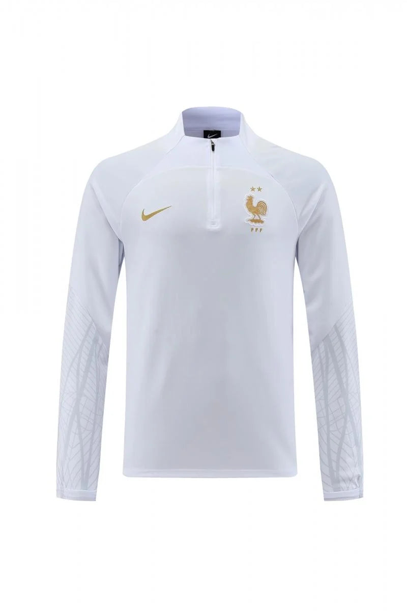 Survêtement France blanc/bleu 2022