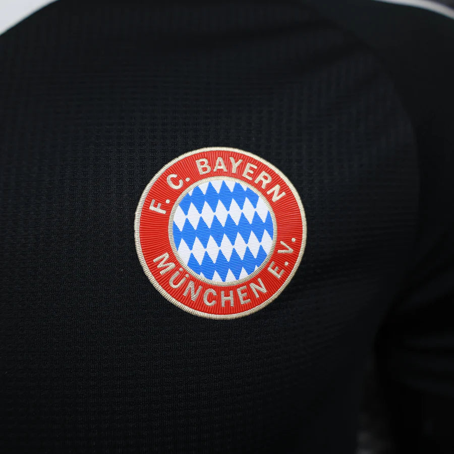 Maillot football Bayern Munich Gardien Goalkeeper Black Noir Player Version 2024/25