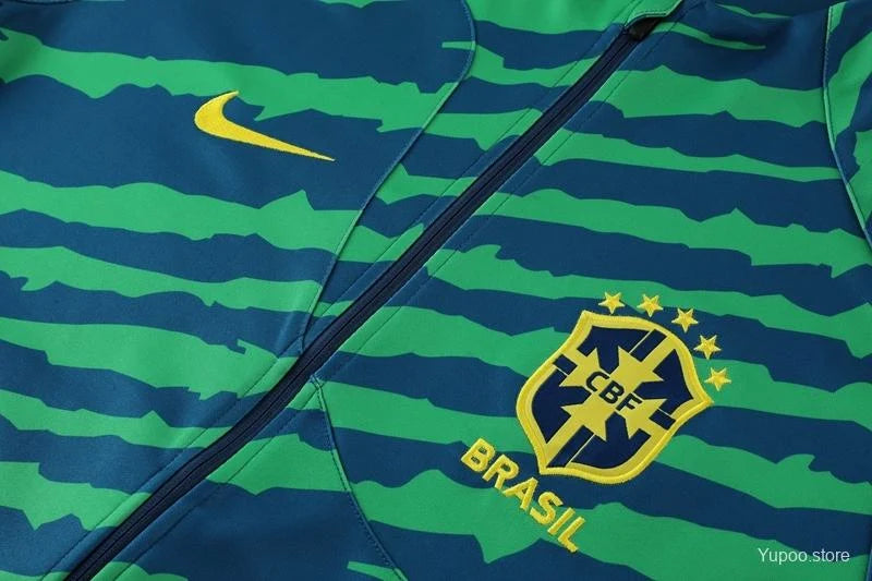 Survêtement Brésil/Brazil noir/vert 2022/23