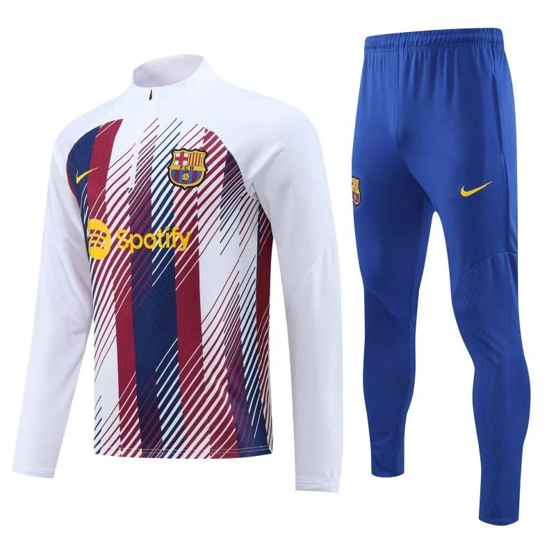 Survêtement FC Barcelone Barcelona blanc 2023/24