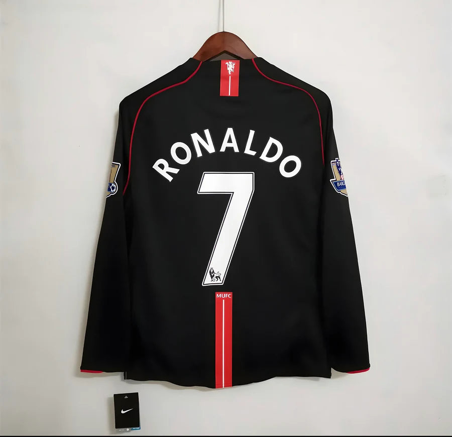 Maillot Manchester United RONALDO exterieur LS 2007/08