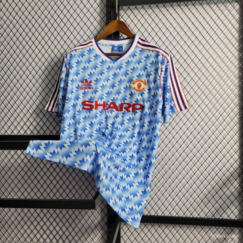 Maillot Manchester United exterieur 1990/92