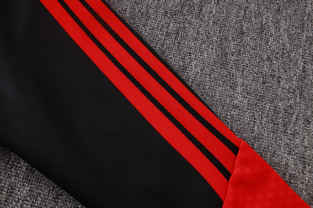 Survêtement Ensemble Veste Manchester United Noir et Rouge