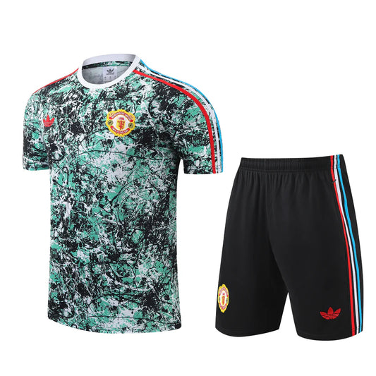 Kit ensemble football Manchester United F.C Adidas The Stone Roses Icon 2023/24