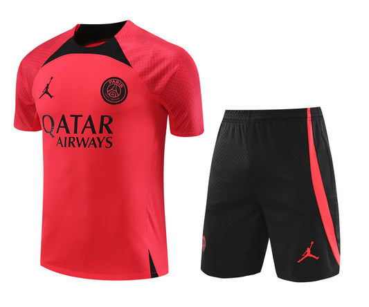 Kit PSG Paris training rouge 2023/24