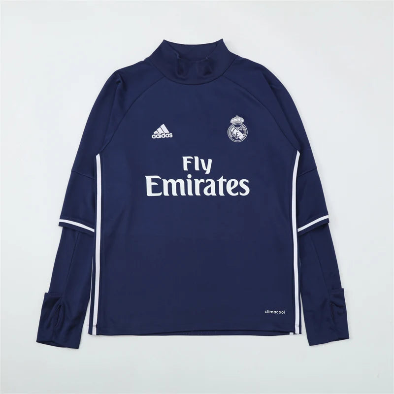 Sweat Haut de survêtement Real Madrid – Édition Rétro 2016/17