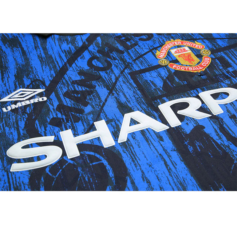 Maillot football Manchester United exterieur LS 1992/93