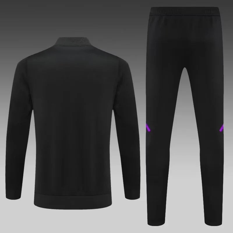 Survêtement Real Madrid noir/violet 2e 2022/23