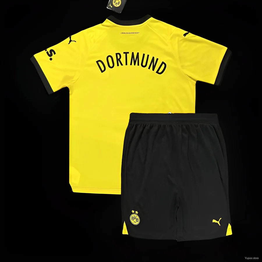 Survêtement Borussia Dortmund noir/jaune 2023/24-Enfant