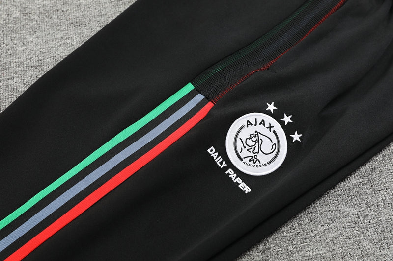 Survêtement Ajax Amsterdam noir/vert/rouge 2022/23