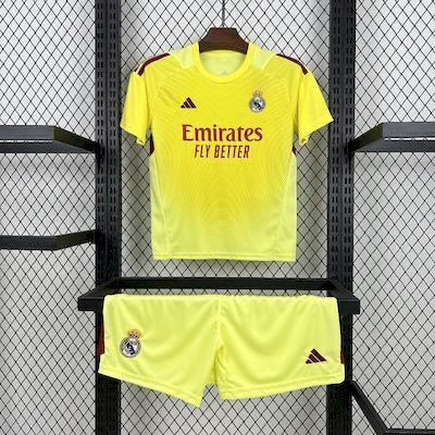 Kit ensemble football Real Madrid Gardien Goalkeeper 2025/26