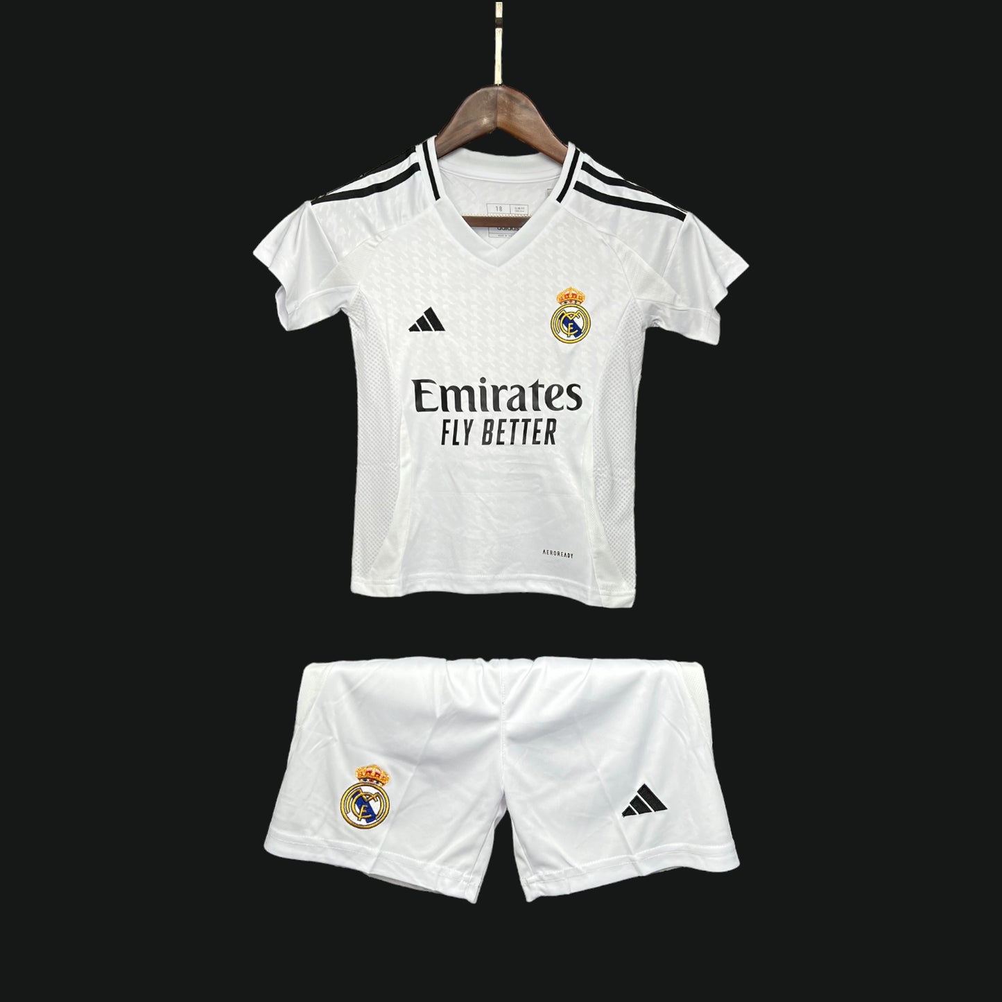 Real Madrid Home Jersey Set 24/25 – Kids