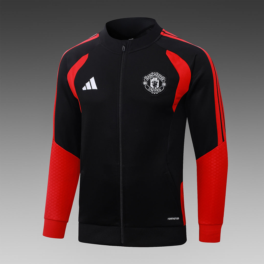 Survêtement Ensemble Veste Manchester United Noir et Rouge