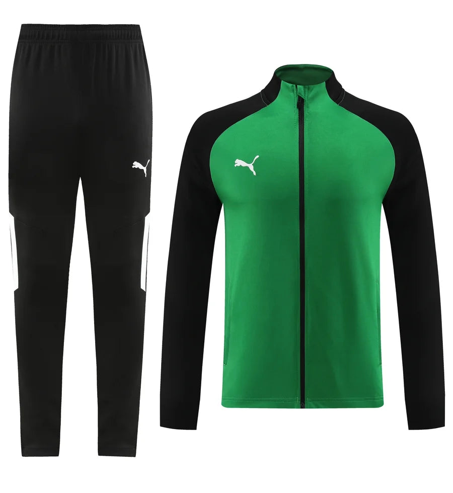 Survêtement jogging Puma vert