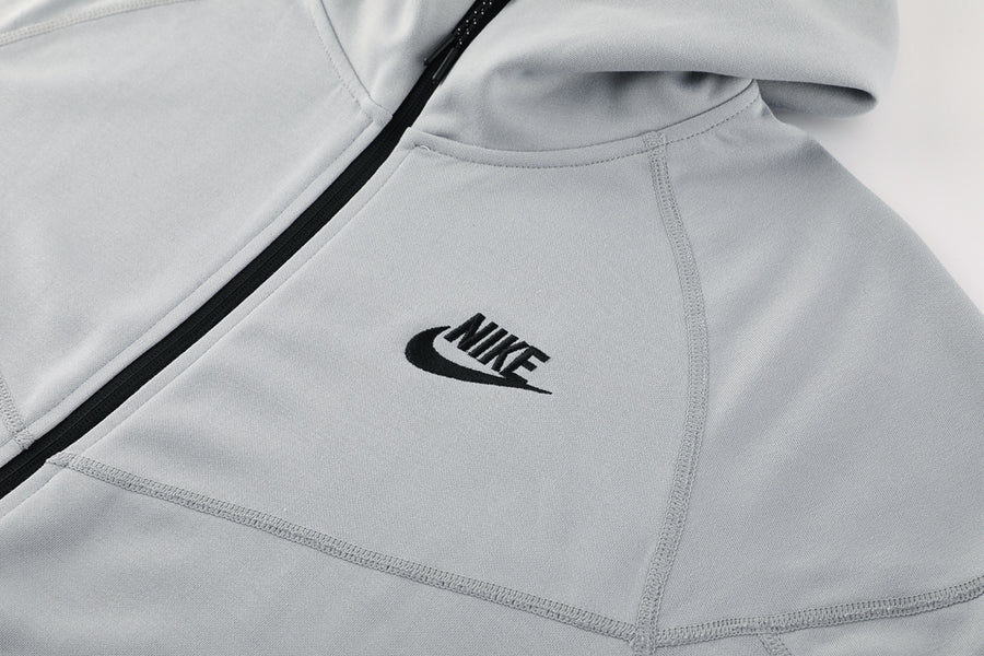 Survêtement jogging Nike ensemble capuche gris