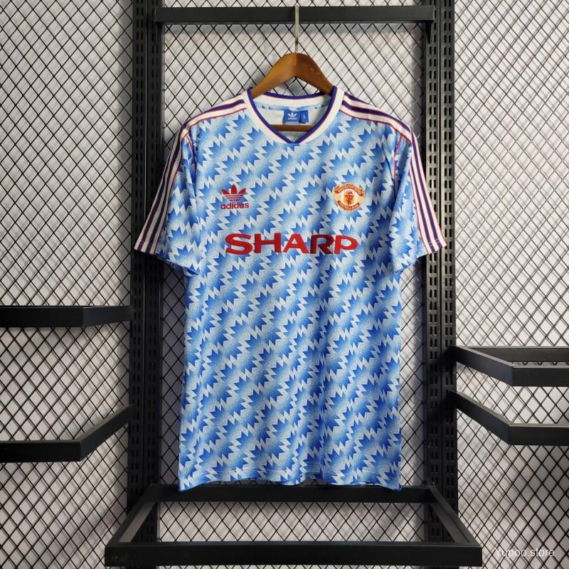 Maillot Manchester United exterieur 1990/92