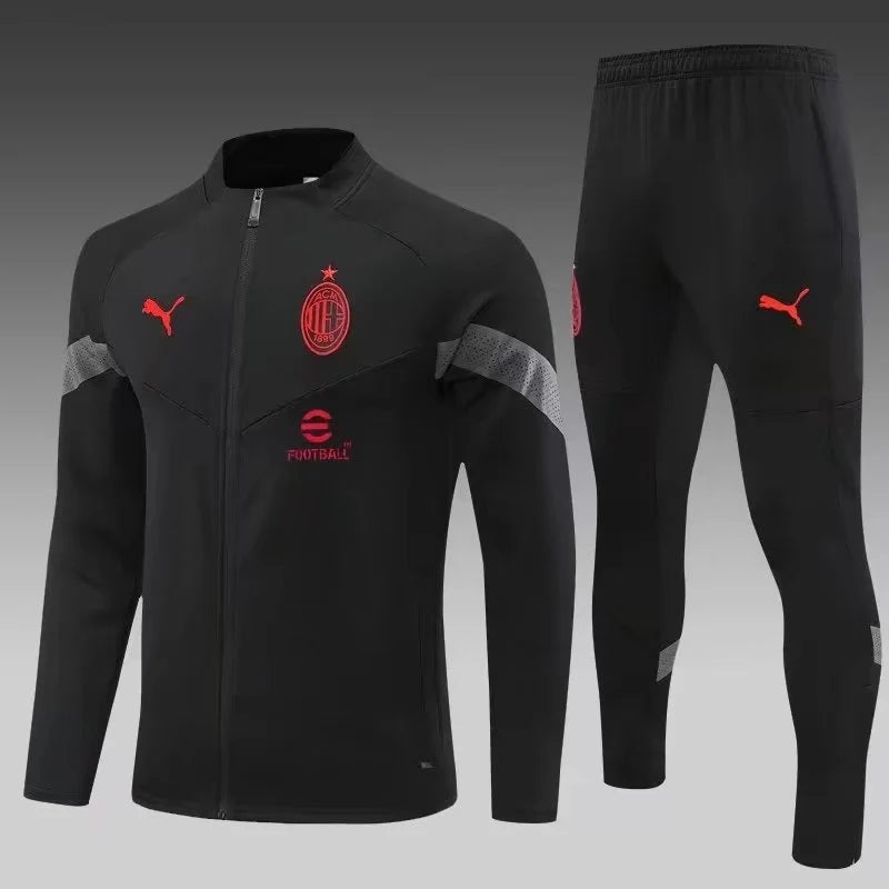Survêtement Milan AC noir/rouge 2022/23