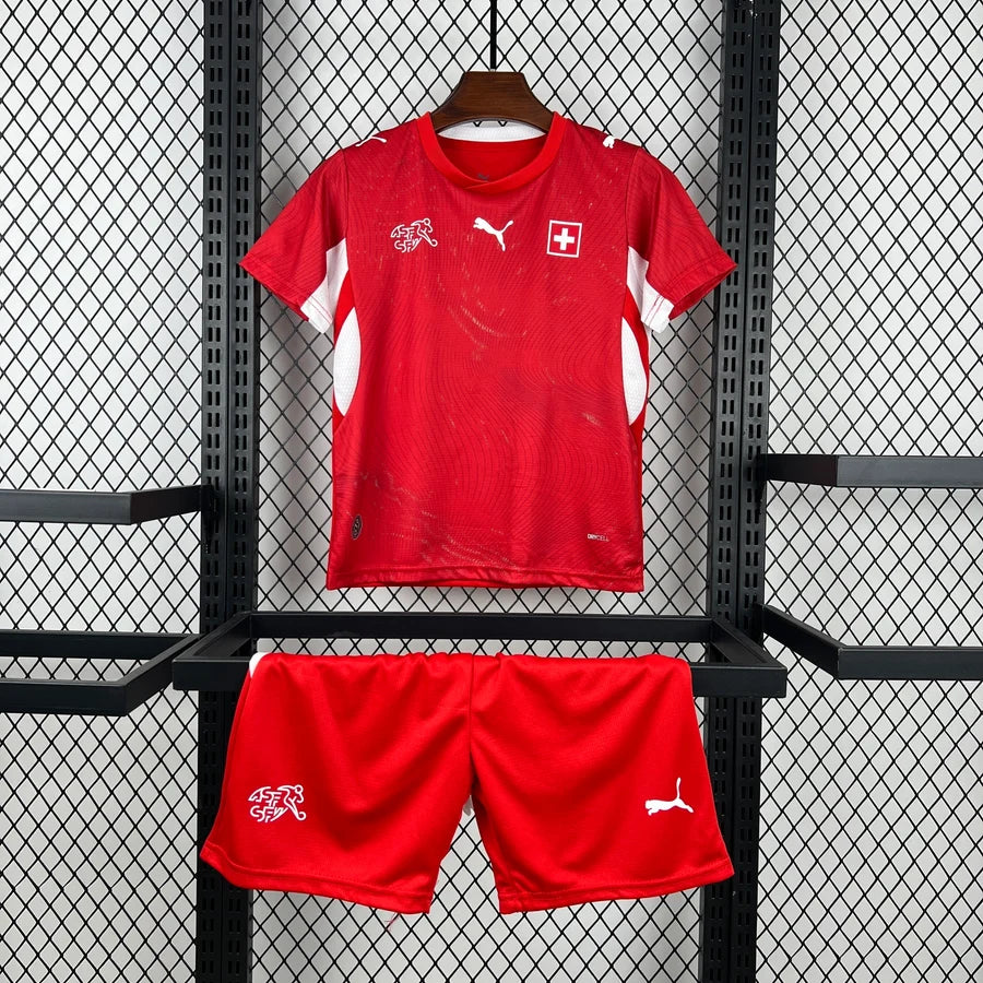 Kit ensemble football Suisse adulte/enfant Switzerland 2026/27