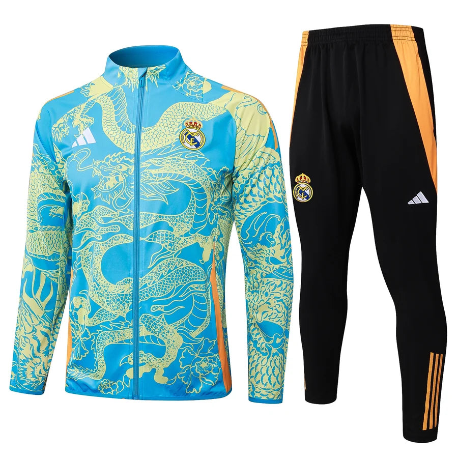Survêtement ensemble football Real Madrid Blue Dragon 2024/25