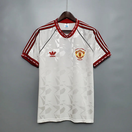 Maillot football Manchester United exterieur 1991