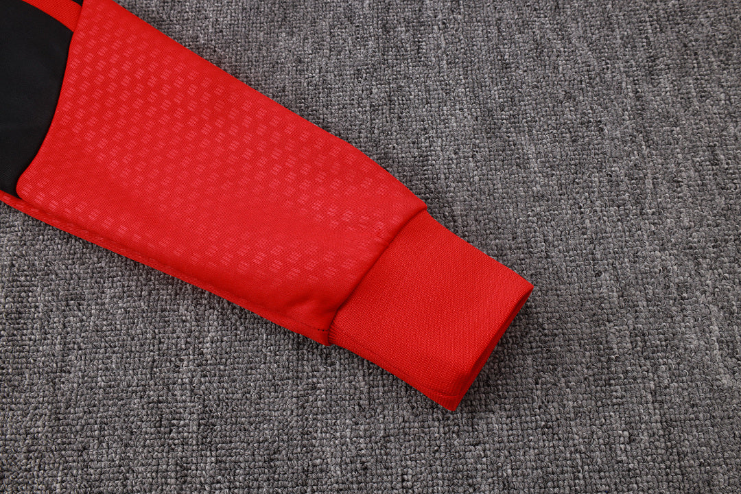 Survêtement Ensemble Veste Manchester United Noir et Rouge