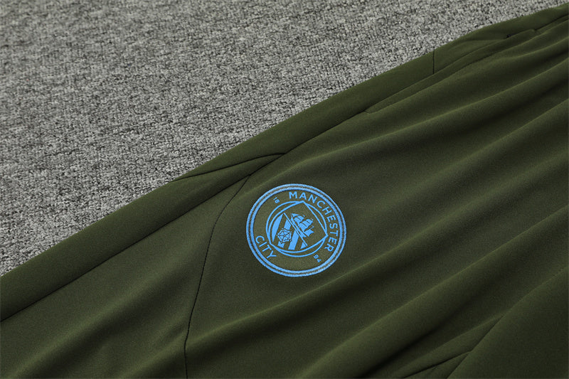Survêtement ensemble football Manchester City kaki 2024/25