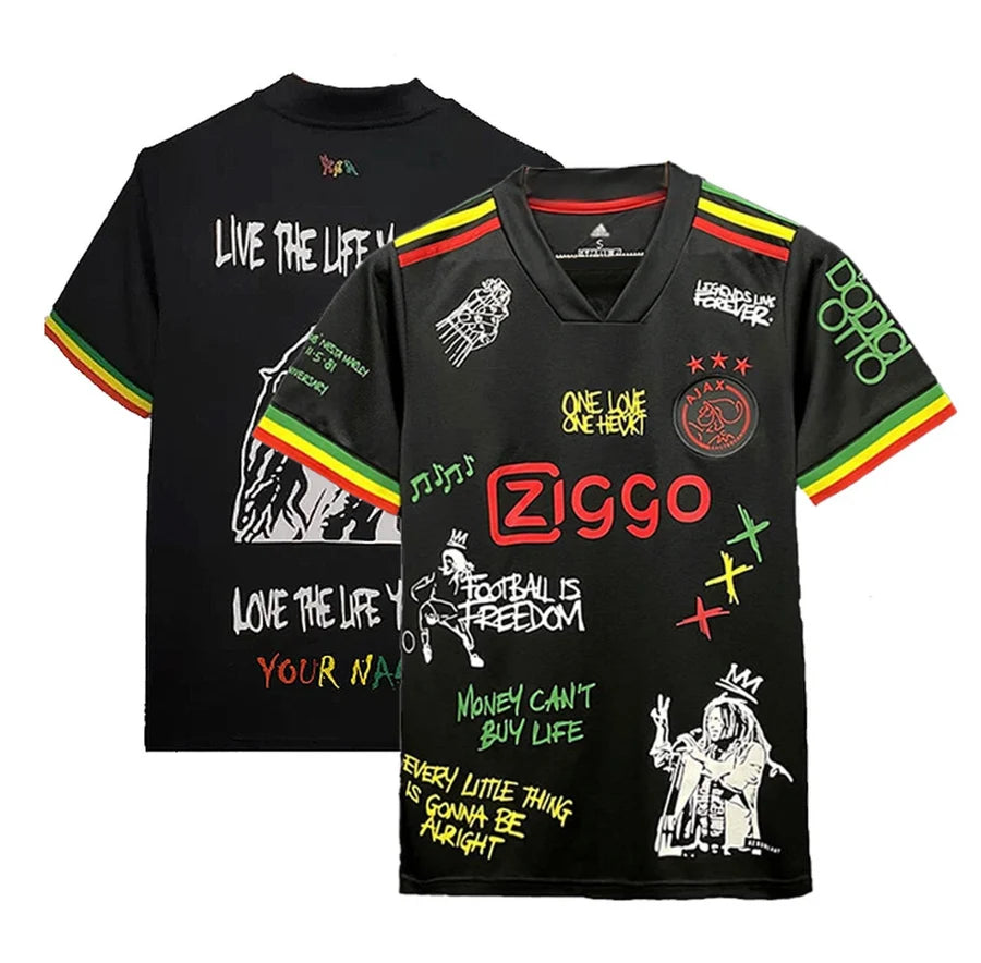 Maillot Ajax Amsterdam Spécial Bob Marley