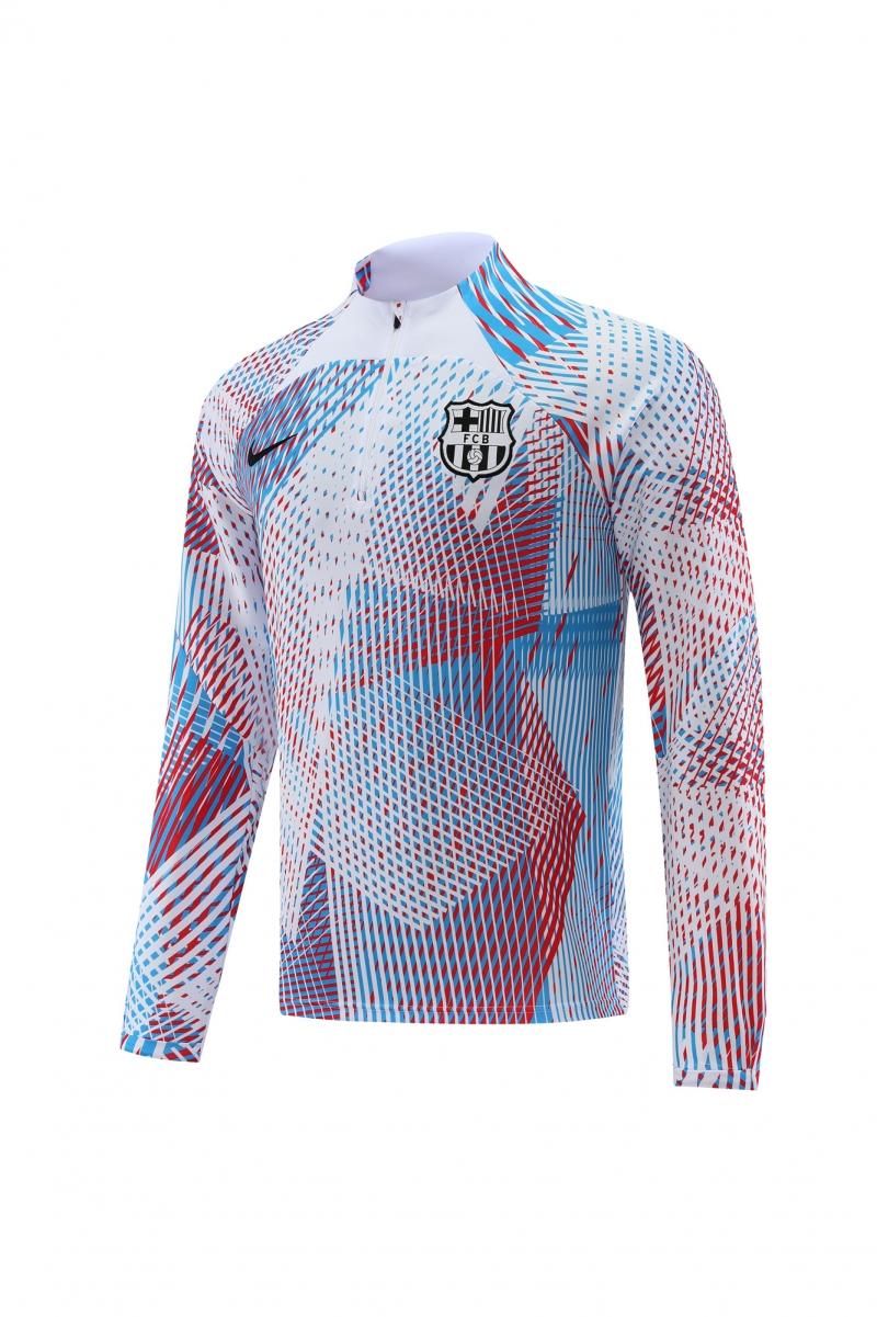 Survêtement FC Barcelone Barcelona blanc/bleu 2023/24