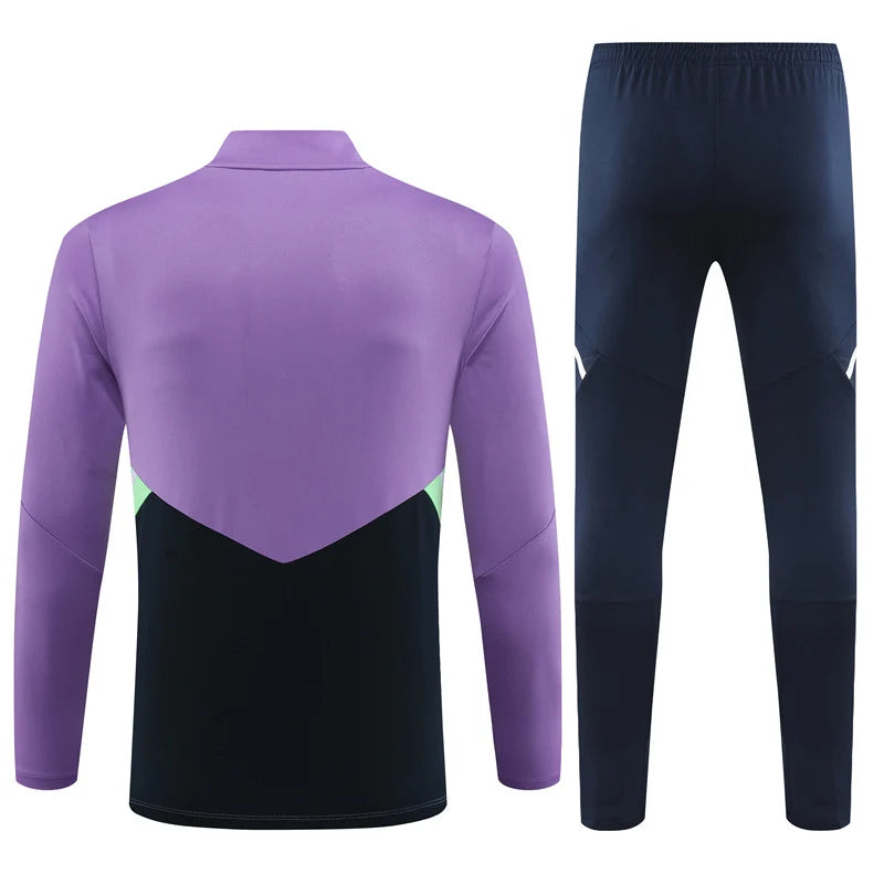 Survêtement Real Madrid mauve/noir 2023/24
