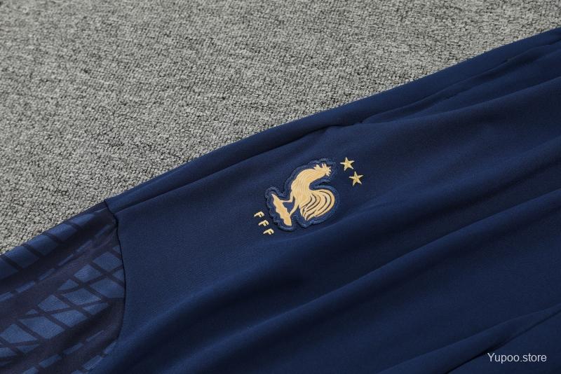 Survêtement France blanc/bleu 2022