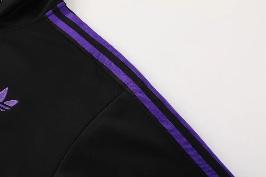Survêtement jogging Adidas Noir/Violet
