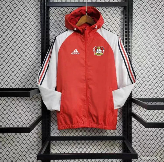 Veste coat jacket Bayer Leverkusen réversible 2024/25