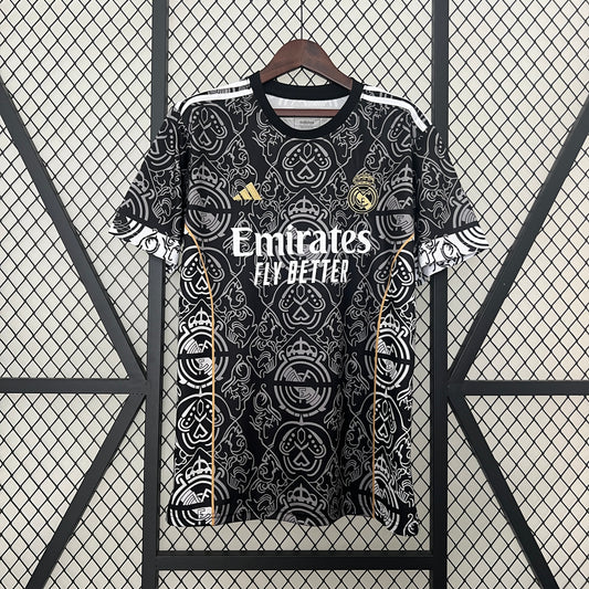 LREAL MADRID MAILLOT CONCEPT Noir 24/25