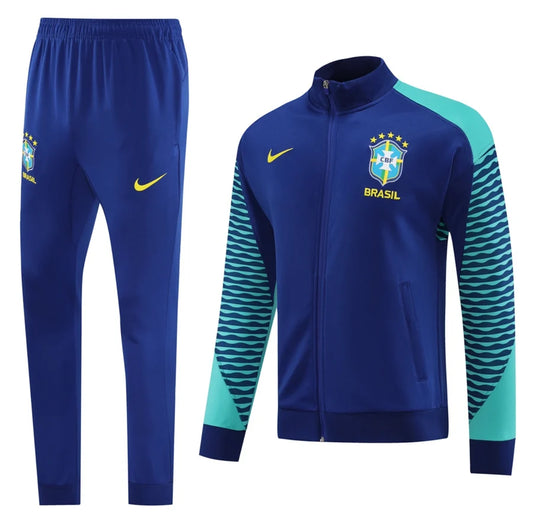 Survêtement Brésil Brazil vert/bleu 2023/24