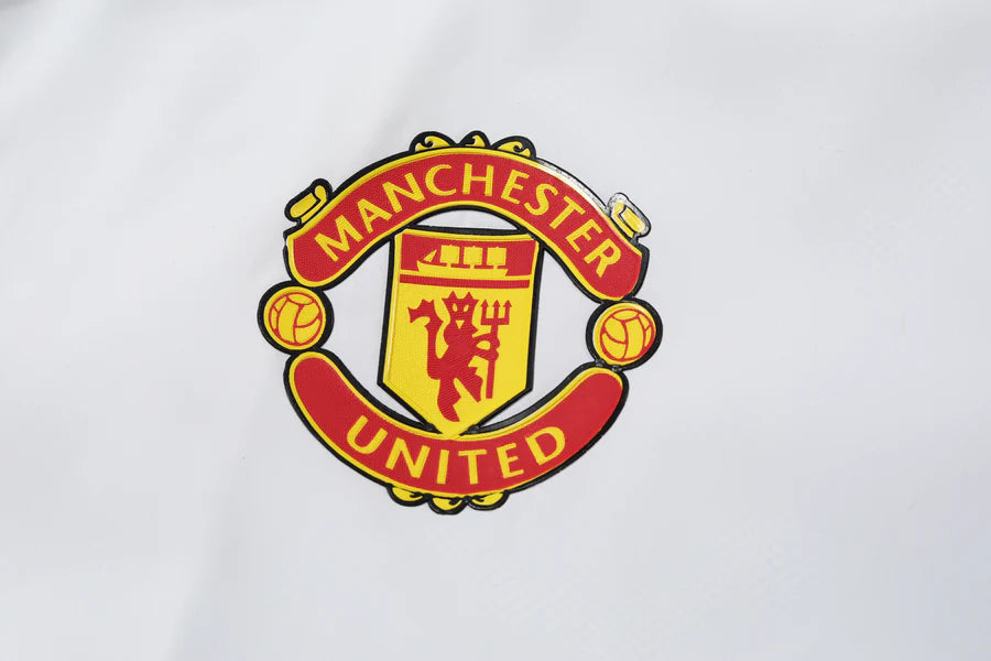 Veste Trench Coat Manchester United rouge/blanc 2024/25