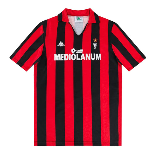Maillot football Milan AC domicile 1989/90