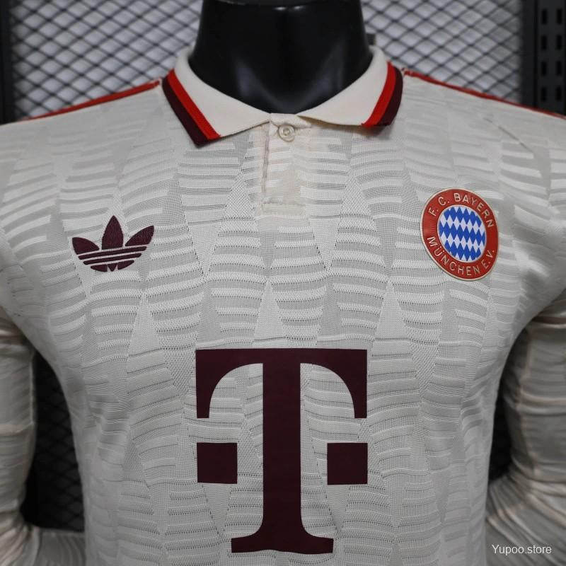 Maillot Bayern Munich third Player Version LS Manches Longues 2024/25