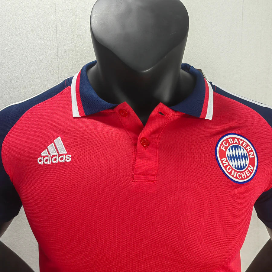 Polo Bayern Munich rouge 2023/24