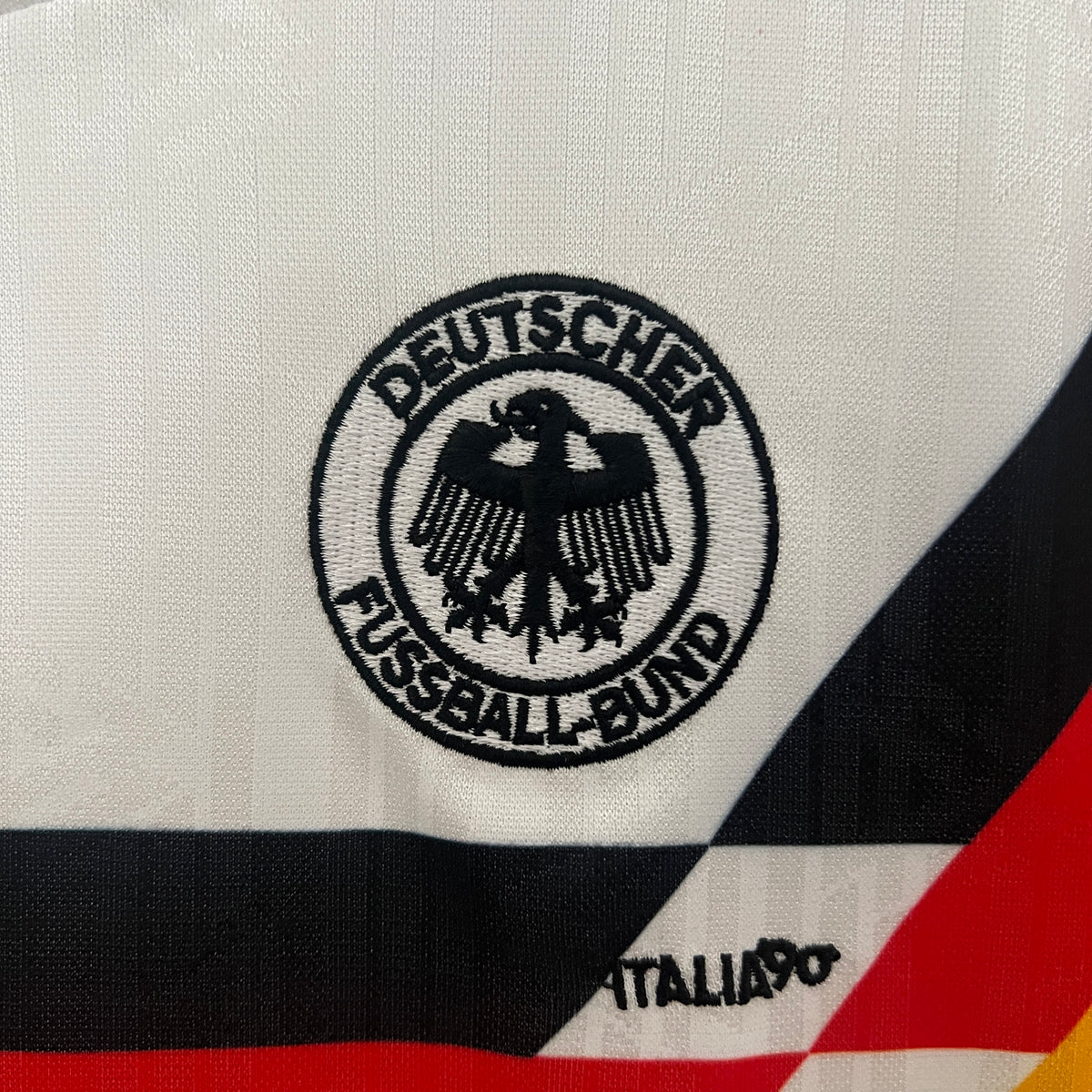 Kit Ensemble Football Allemagne Domicile Enfant Rétro 1990