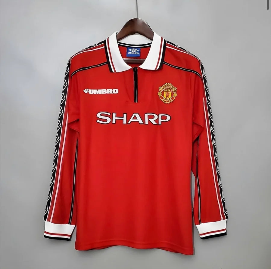 Maillot Manchester United domicile SL 1999/98 BECKHAM #7