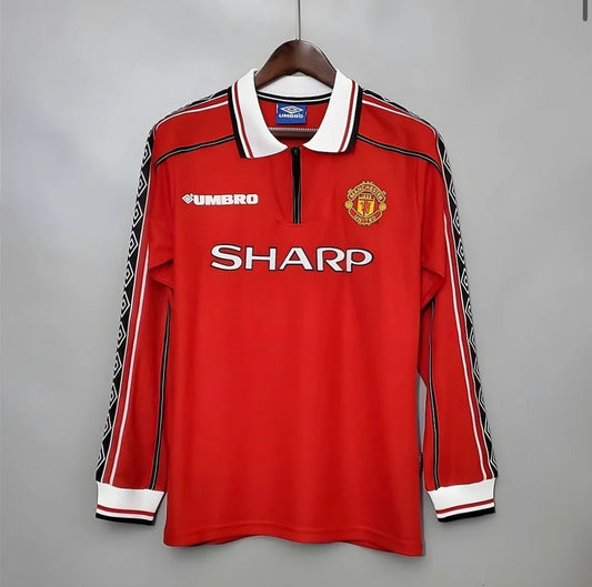 Maillot Manchester United domicile SL 1999/98 BECKHAM #7