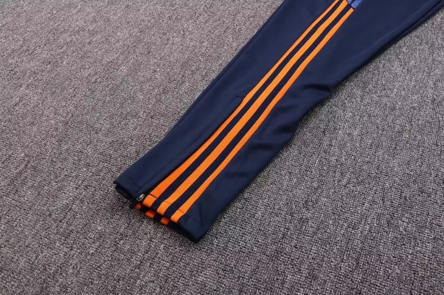 Survêtement Manchester United bleu/orange 2022/23